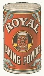 Royal® Baking Powder Box circa 1919