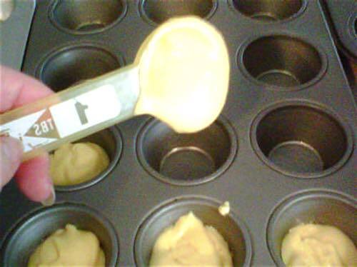 Add Muffin Batter to Pans