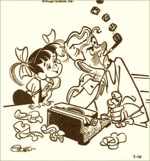 Angel Face Cartoon from 1957