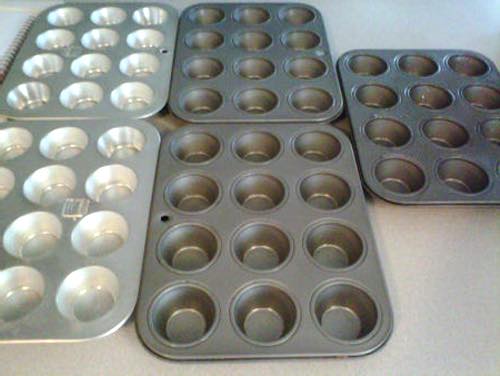 Arrange Muffin Pans