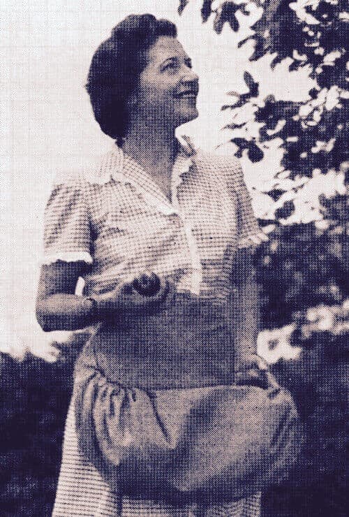 Lady Gathering Fruit with Her Versatile Handmade Apron