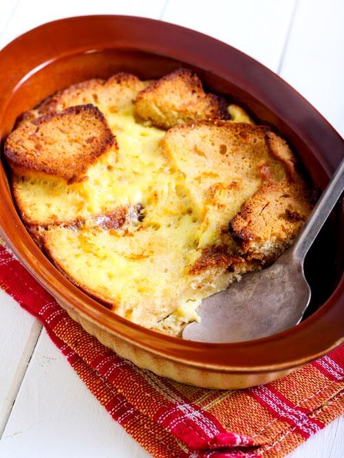 Old Fashioned Bread and Butter Pudding