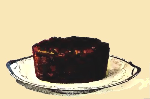 Canadian War Cake Illustration