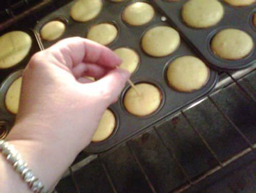 Checking Muffins for Doneness
