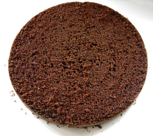 Bottom Layer of Cake