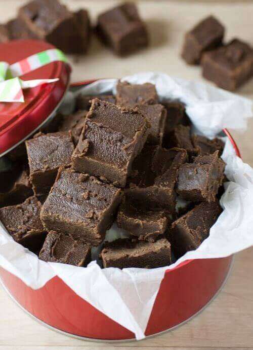Homemade Chocolate Christmas Fudge