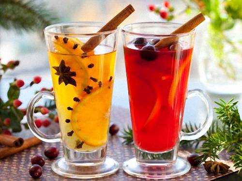 Vintage Christmas Punch Beverages