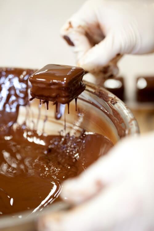 Hand Dipping Chocolates