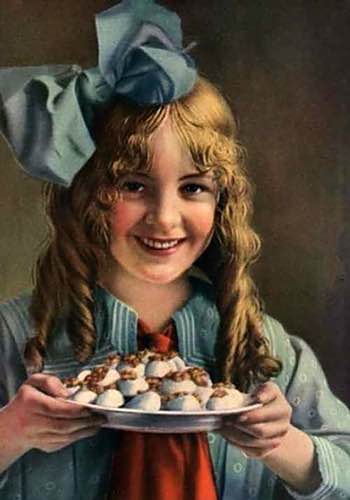 Girl with Divinity Candy