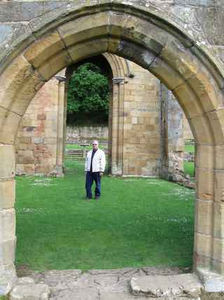 Don Bell at Mount Grace Priory