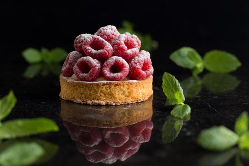 French Raspberry Tart