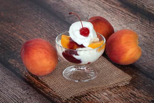Fruit Pudding Sundae