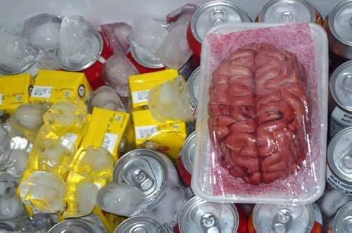 Brainy Gelatin Dessert for Halloween