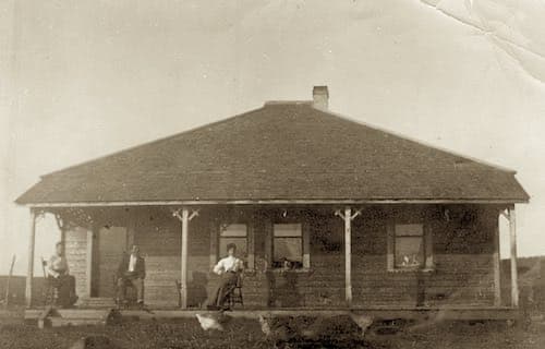 Gentles Homestead at Dog Pound Creek, Alberta
