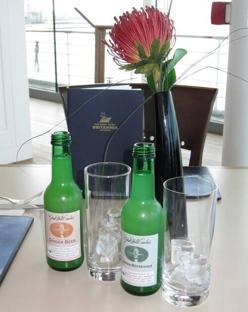 Ginger Beer Served Aboard Royal Yacht Britannia