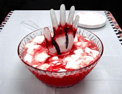 Hand-Made Halloween Party Punch