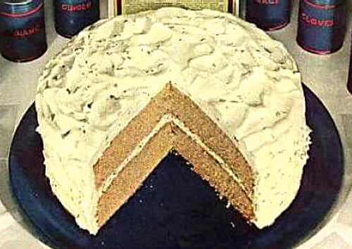 Spice Cake Illustration