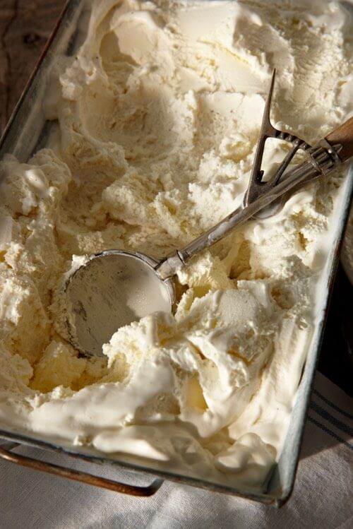 Old Fashioned Vanilla Ice Cream Recipe - Add a Pinch