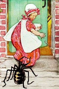 Miss Muffet and the Spider