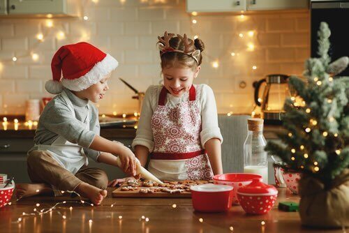 Making Kris Kringle Cookies