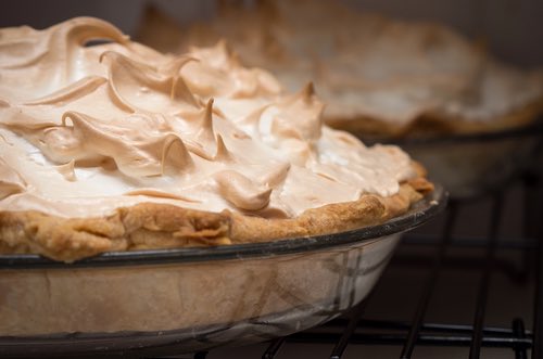 Oven Browned Meringue Pie Topping