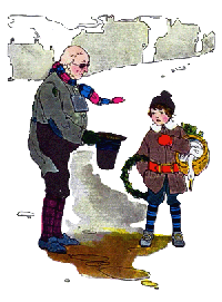 The Old Man's Hat Nursery Rhyme Illustration