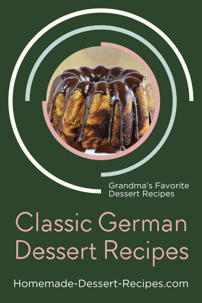 Get classic German dessert recipes. Pin for later!