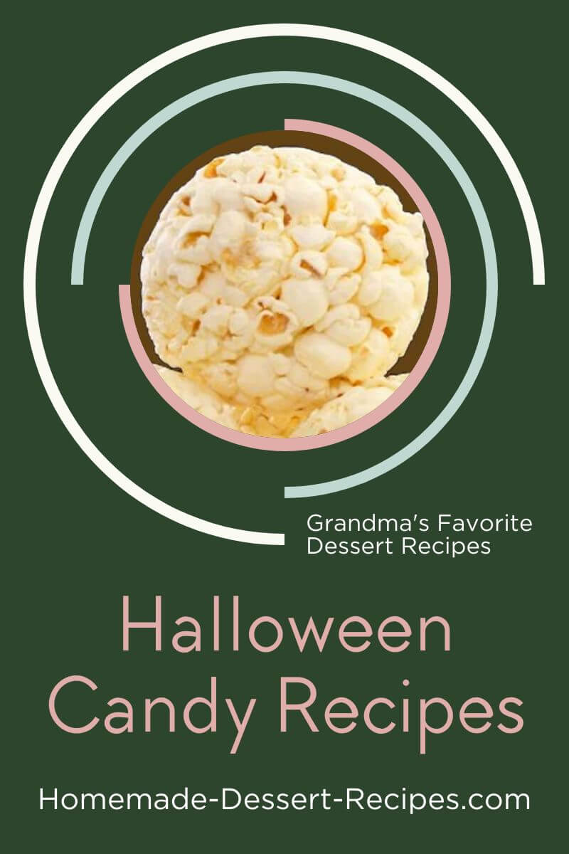 Get old fashioned Halloween candy recipes. Pin for later!