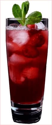 Raspberry Shrub Beverage