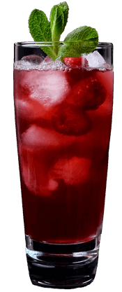 Raspberry Shrub Beverage