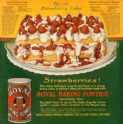 Royal Strawberry Cake Recipe