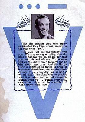 The Happy Gang WW2 Victory Page