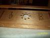 Top of Aeolian Harp Sound Box and Lid