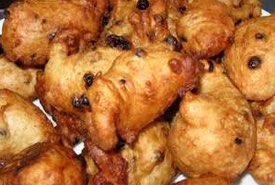 Dutch Oliebollen Dessert