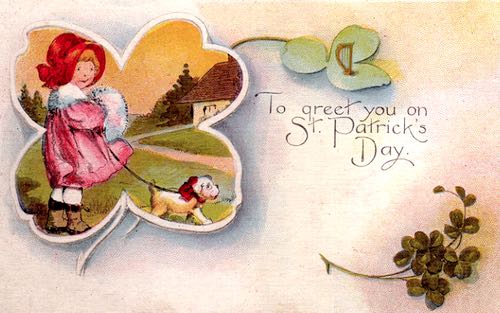 Vintage St Patrick's Day Greeting Card