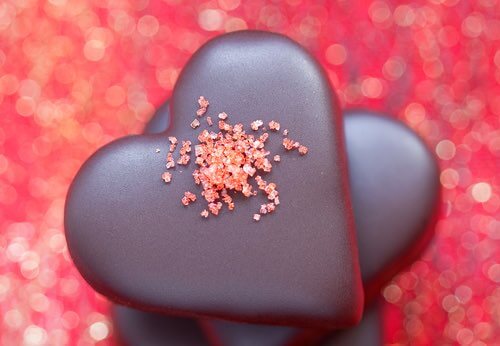 Get Grandma's recipes for making chocolate hearts without molds for Valentine's Day or for edible gifts.