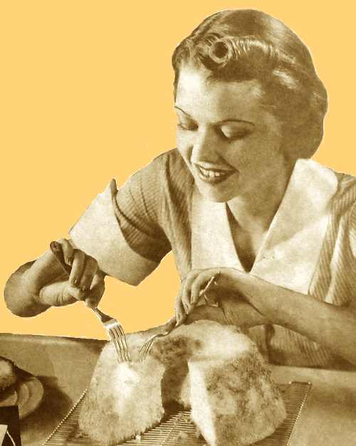 Vintage Angel Food Cake Photo