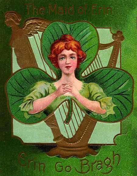 Vintage Erin Go Bragh - Éirinn go Brách Illustration