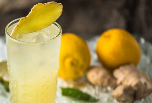 Ginger Ade Moctail Drink