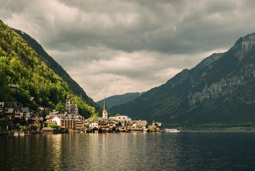 Hallstatt Village in Austria