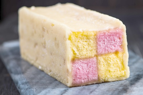 Homemade Battenberg Cake