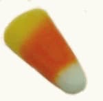 Cut and Smoothly Shape Your Candy Corn Kernels by Hand Homemade Candy Corn Kernel