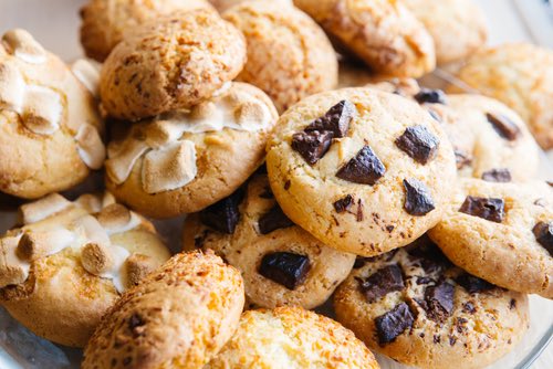 A Variety of Homemade Cookies