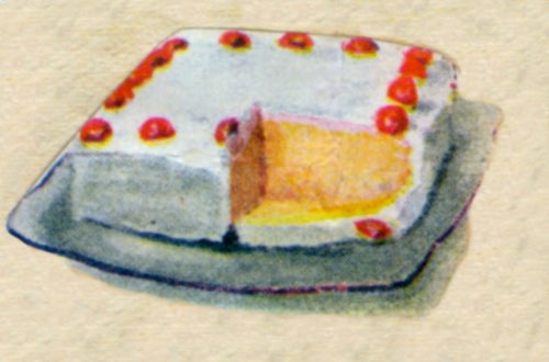 Simple Silver Cake