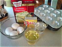 Ingredients for Muffins