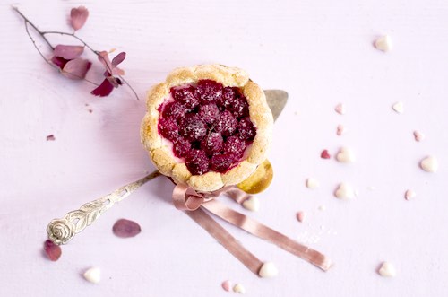 Homemade Raspberry Tart