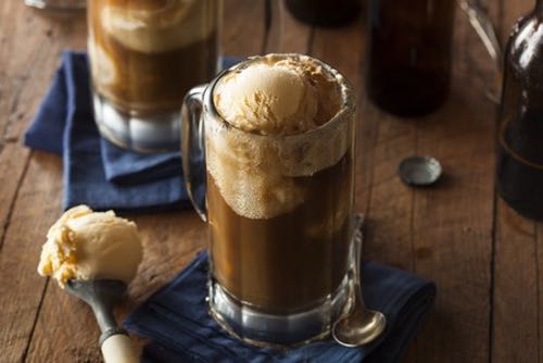 Root Beer Ice Cream Float
