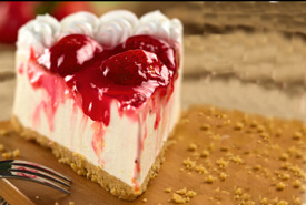 Strawberry Cheesecake Slice